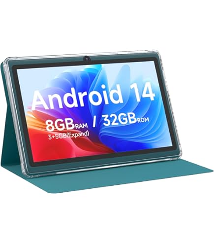 Amazon.co.jp: JJGJ Android 14 タブレット キーボード付き 12GB RAM